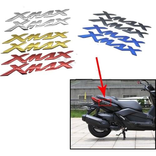 OLPAY Motorcycle 3D Emblem Badge Decal Tank Wheel XMAX Sticker For Yamaha X-MAX 250 300 XMAX250 XMAX300