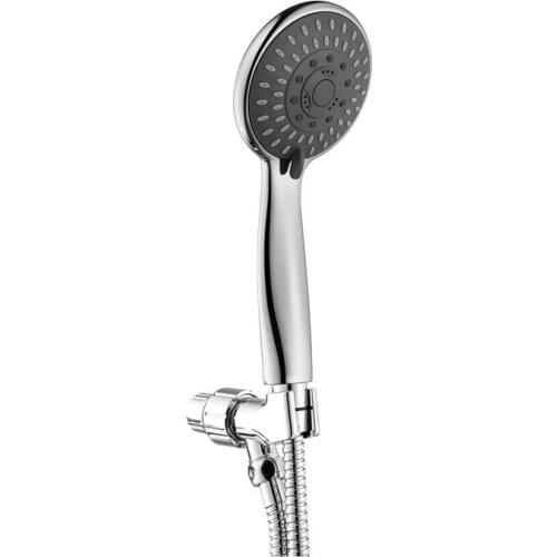 Shower Head Adjustable 3 Mode High Pressure Stone Flow Hand Showers Heads Boom Tee Arm Hose Showering Set