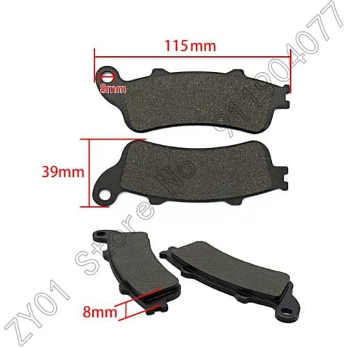 Motorcycle Front and Rear Brake Pads For Honda VFR 800 Interceptor CB CBR 1100 XX Blackbird ST 1100 1300 GL 1800 NRX1800 VTX1800