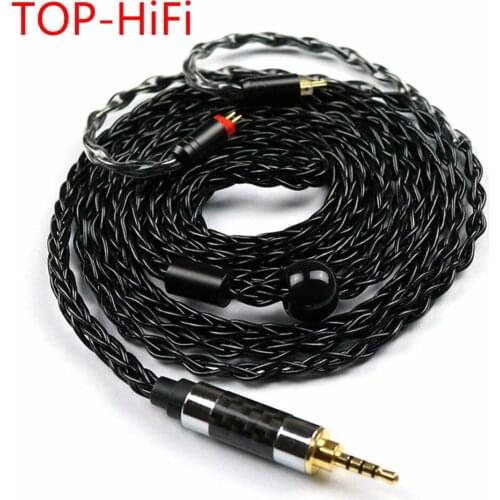 TOP-HiFi 2.5mm TRRS 0.78mm 2pin for UE18/JH13/16/W4r/UM3X/1964 Heir 10.A IEM8.0 IEM10.0 Headphone Upgrade Cable