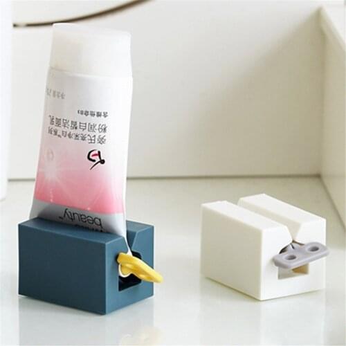 Toothpaste Device Multifunctional Toothpaste Dispenser Facial Cleanser Squeezer Clips Manual Lazy Toothpaste Tube Squeezer Press