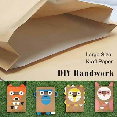Party decoration Decor Woven bag DIY Large size Christmas kraft paper Bag School handwork Painting festival Halloween Decor