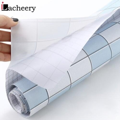 Waterproof Home Decorative Film Mosaic Wallpapers for Bathroom Kitchen Wall Sticker Vinyl Self Adhesive Room Decoration Decals