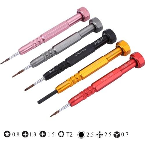 High Quality S2 Steel Magnetic Screwdriver Set For IPhone 8 8P 7 7P 6S 6P 6 5 Tournevis Screw Driver Phone Repair Tools Tool