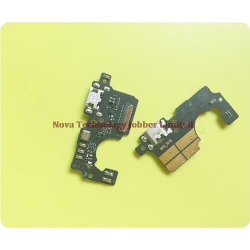 Wyieno For ZTE Blade V8Q V0840 Charger Port Board USB Charging Connector Flex Cable Microphone Mic Plug Parts + Tracking