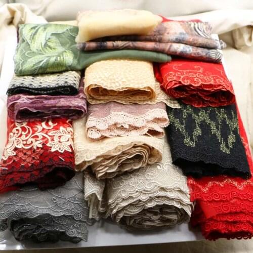 10yards/ lot about 5-20cm Width lace ribbon DIY decorative lace trim fabric