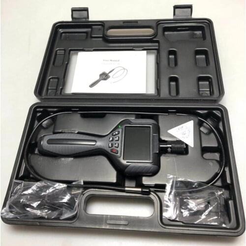 2.7 inch TFT LCD Display Camera Borescopes High Quality Industrial Car Endoscope Lens size Dia 5.5mm with 6 LEDS Borescopes