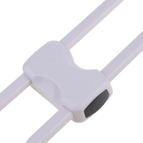 28EC 2 Pack Child Safety Sliding Cabinet Locks Baby U Shape Sliding Safety Latch Lock