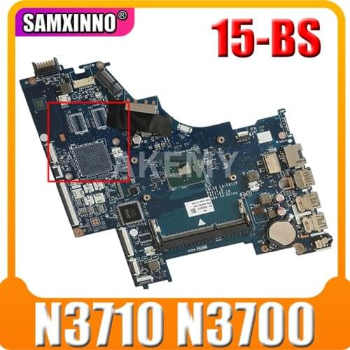 924754-601 924754-501 924754-001 CSL50/CSL52 LA-E811P For HP 15-BS Series Laptop Motherboard W/ N3710 N3700 100% Test Fast Ship