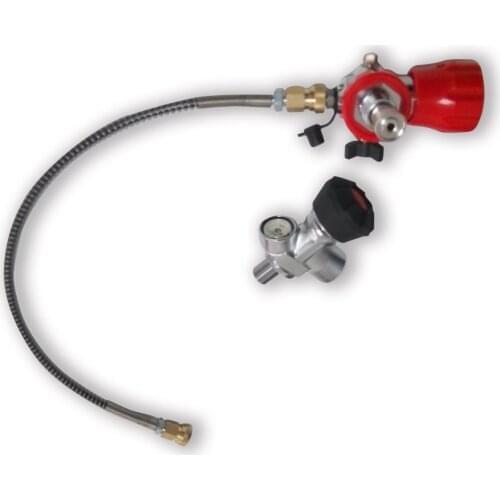 AC301 Valve Manufacture Paintball Carbon Dioxide Cylinder Valve Gas Tank Valve With Filling Station And Hose Acecare 2019