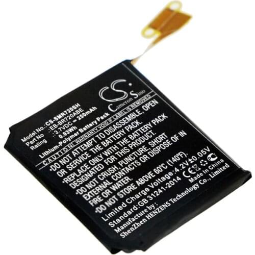 Cameron Sino Battery For Samsung Gear S2,Gear S2 Classic,R7200,R720X,R732,SM-R720,SM-R732