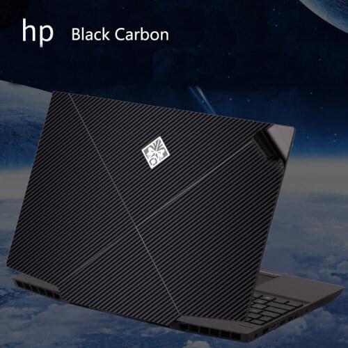 Laptop Carbon fiber Vinyl Skin Sticker Cover For 2019 HP Omen 15-dh0020ng dh0203ng DH0014NG DH0002ng DH0011ng DH0007TX 15.6"