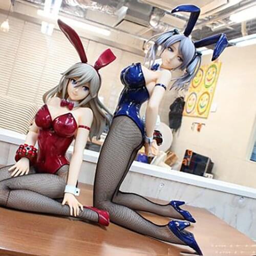 God Eater 2 Rage Burst, Ciel Alençon, Bunny Version Anime Sexy Girls adult PVC Action Figures Toys