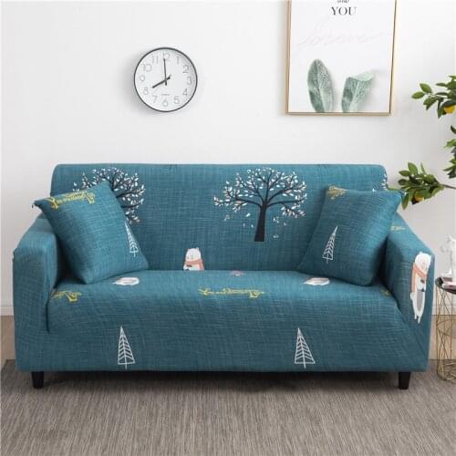 Stretch Slipcovers Elastic Stretch Sofa Covers for Living Room Couch Cover L shape Sectional Armchair Cover Furniture Slipcovers