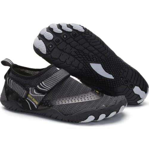 Fishing shoes Men Woman Beach Summer Outdoor Wading Shoes BLACK