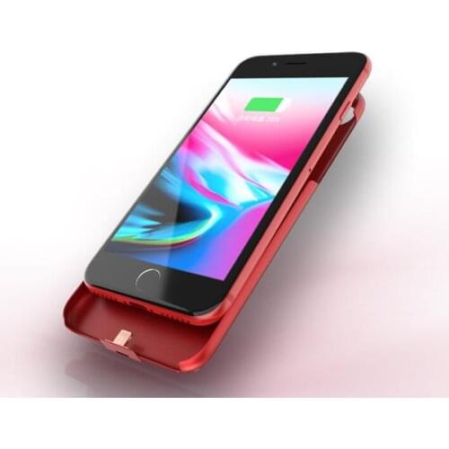 Wholesale Magnetic type Extra power Back clip battery Wireless mobile phone back charger for iphone