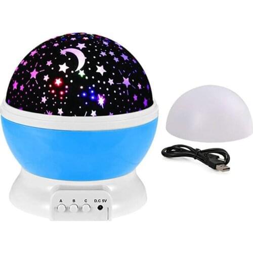 Gifts for Kids Star Starry Sky LED Night Light Projector Moon Lamp Battery USB Bedroom Lamp Projection Lamp sky master dream rot