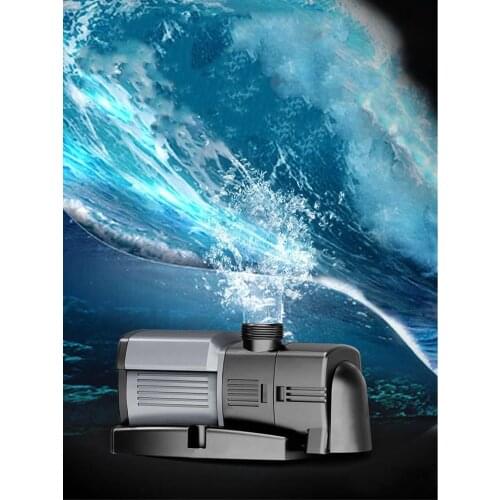 220v Water pump pumping submersible pump frequency conversion mute circulation filter energy saving Fish pond suction pump