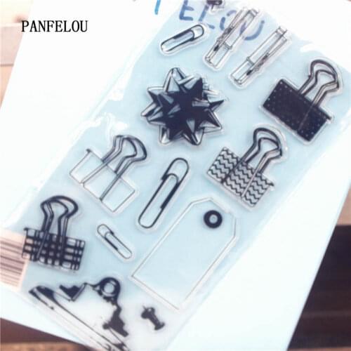 PANFELOU The shelf Clear Stamp DIY Silicone Seals Scrapbooking/Card Making/Photo Album Decoration Supplies sheets