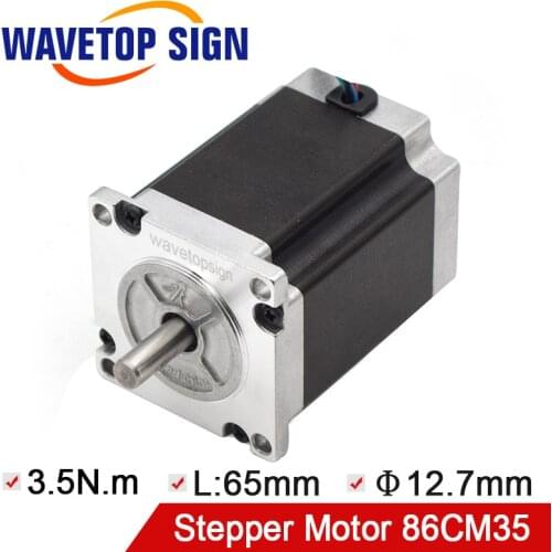Leadshine Nema34 Stepper Motor 86CM35 Holding Torque 3.5N.m Current 4A CNC Laser Grind Foam Plasma Cut