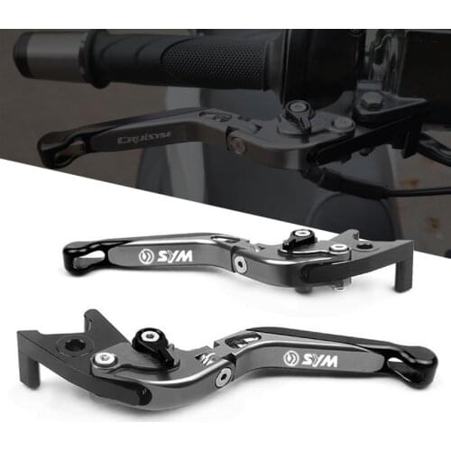 For SYM GTS 300i 2013-2016 GTS 125/250/300 Joymax LM12W 4T LC Evo LM15W LM25W LM30W CNC Folding Extendable Brake Clutch Lever