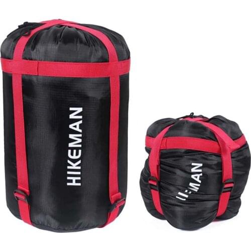 Outdoor Compression Stuff Sack Sleeping Bag Storage Package for Camping Travel Hiking Drifting Storage Supplies