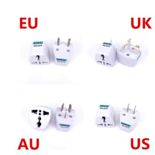 Universal UK US EU AU Plug Adapter American Australian European Travel Power Adapter AC Charger Converter Socket Electric Outlet
