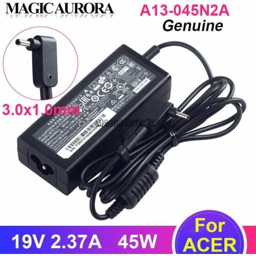 A13-045N2A 19V 2.37A AC Adapter Charger For ACER N17W6 SF314-54 N17W7 N15Q8 N16C4 SP111-33 SWIFT 3 SF314 Aspire R14 ADP-45HE B