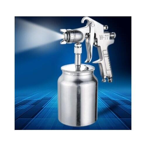 1000ML Profession Pneumatic Spray Gun Airbrush Sprayer Alloy Painting Atomizer Tool With Hopper For Painting Cars W77