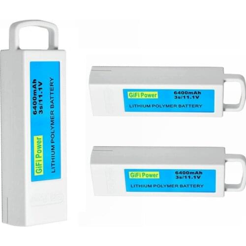 11.1V 6400mAh Upgarded Lithium RC Battery for Yuneec Q500/Q500+/Q500 4K/Q500+ PRO 4K FOR 11.1V DRONE BATTERY