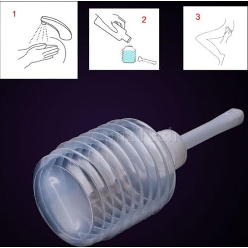 CamaTech 200ML Disposable Portable Enema Rectal Syringe Anal Vagina Cleaner Douche Colon System Cleaning Butt Plug Irrigator Toy