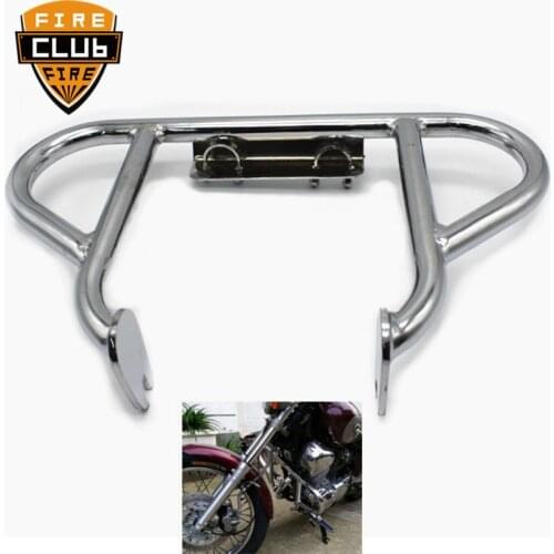 Motorcycle Chrome Crash Bar Engine Guard Protection For Virago XV125 Vstar 125 88-2010 Classic Custom 03 05 07 09 08