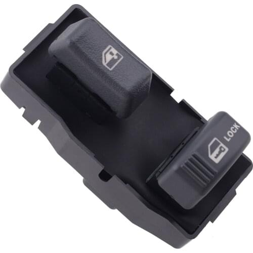 Front Right Power Window Door Lock Switch Control Button 10 Pin & 2 Pin Black 15151362 Fit for Chevrolet GMC Truck Isuzu Hombre