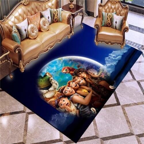 Savage Caveman Croods Rug Anti Slip Welcome Entrance Doormats Floor Mats for Kids Baby Adults Living Room Bedroom Carpet