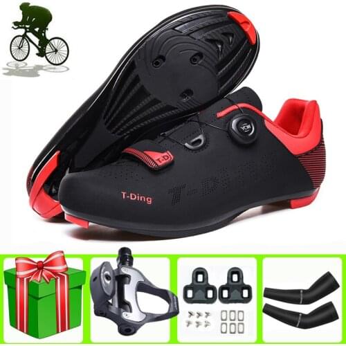 Road Bike Shoes Professional Self-locking Breathable Mountain Outdoor Sports Hiking Bicycle Men Sneakers Women Cycling Shoes