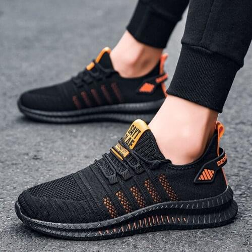 Men Vulcanize Shoes Lightweight Sneakers Breathable No-slip Man Shoes Fashion Walking Footwear Tenis Masculino Zapatillas Hombre