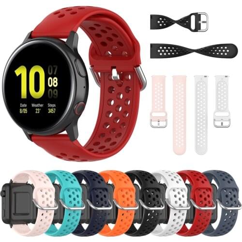 22mm 20mm 18mm Silicone Bracelet For Garmin Vivoactive3 4 4S Smart Watch Band Strap For Vivoactive 4 4S 3 Sport Wristband
