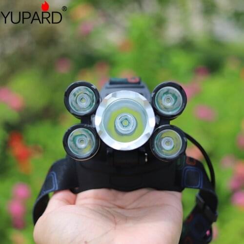 T6 LED Headlamp High Lumen XPE LED Light Ultra Bright Headlight USB Rechargeable Flashlight Waterproof Fishing Hunting headlamp