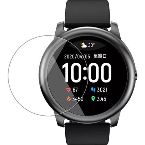 Screen Protector Tempered Glass Film For Haylou Solar Smart Watch Full Coverage HD Clear Film Cover For Xiaomi Haylou Solar