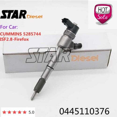 0445110376 Fuel Injector Nozzle 0 445 110 376 0445 110 376 Auto Engine Parts For CUMMINS 5285744 ISF2.8-Firefox