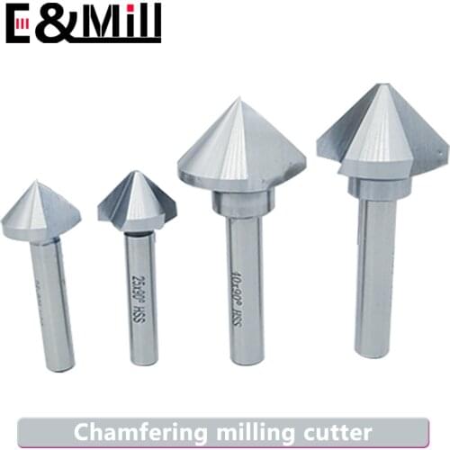 1 flute 3 flute chamfering knife single-edged drill 60/90/120 deg chamfer milling stainless steel reaming drill milling cutter