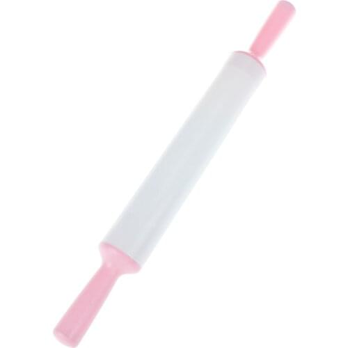 1PCS 36cm Plastic Cake Roller Non-stick Fondant Cake Rolling Pin Crafts Dough Cake Baking Cooking Roller Tool