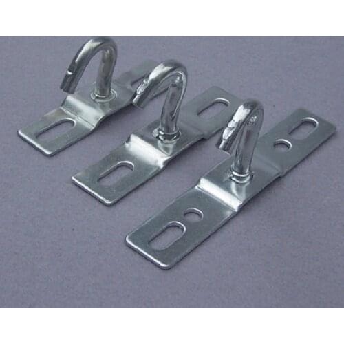 4pcs/lot 70mm 80mm 95mm open hook mounting plate hanging plate crystal lamp chandelier hanging plate with hook