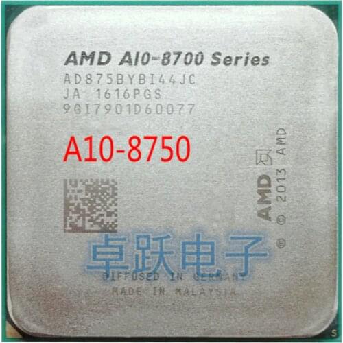 AMD A10-Series PRO A10-8750B A10 8750 3.6G 65W AD875BYBI44JC Socket FM2+ free shipping