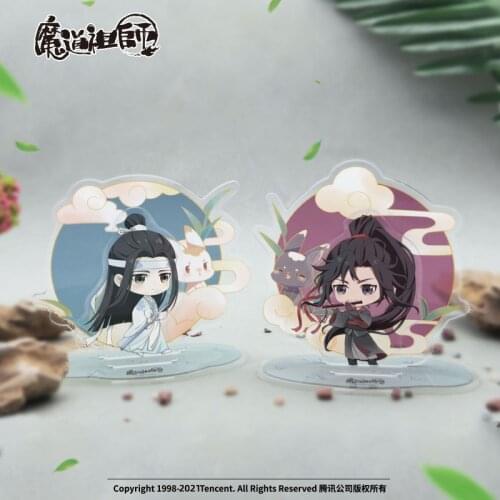 Grandmaster of Demonic Cultivation Acrylic Garden Series Scene Stand Model Desktop Decor Toy Anime MDZS Lan Wangji Wei Wuxian