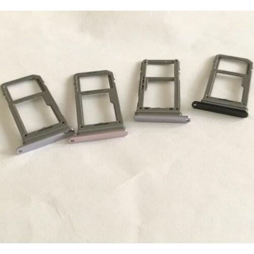 20pcs Single Sim card Holder For Samsung Galaxy S8 G950 S8 Plus G955 Sim Card Tray Holder Replacement Parts