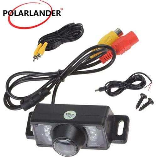 Hot sell IP68 Waterproof Short License plate Camera For Parking Reversing 7 IR Lights Night Vision