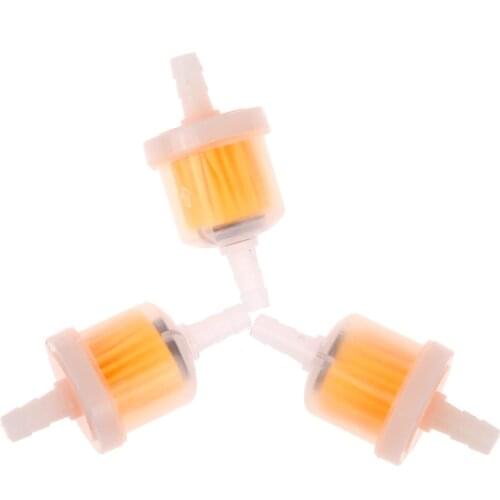 New 3 PCS Fuel Gas Filters for Scooter Motorcycle Suitable for most ATVs, SUVs, go karts, scooters, etc