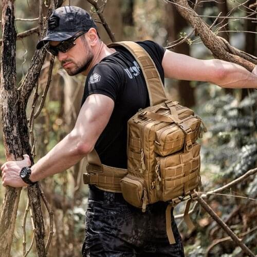 PAVEHAWK Multi Function Travel Chest Bag 1000D Nylon Duffle Rucksack Tactical Military Tourism Work Waterproof Backpacks Luggage