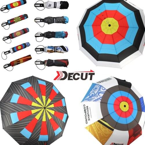 Decut Fully Automatic Umbrella Colorful Sun Umbrella Outdoor Tools Five Colors Hot New